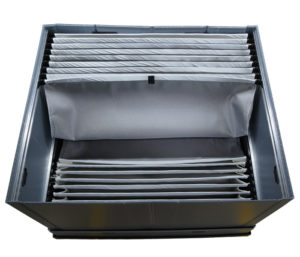 Front grill component packing solution