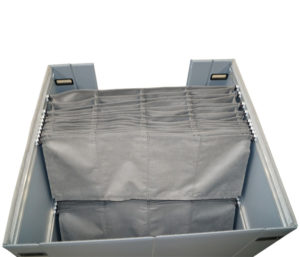 Middle console cover panel packing solution